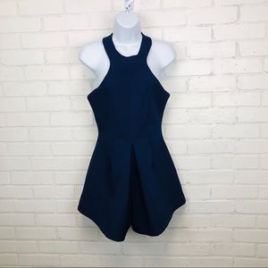 Tobi Navy Blue Shorts Romper sz S